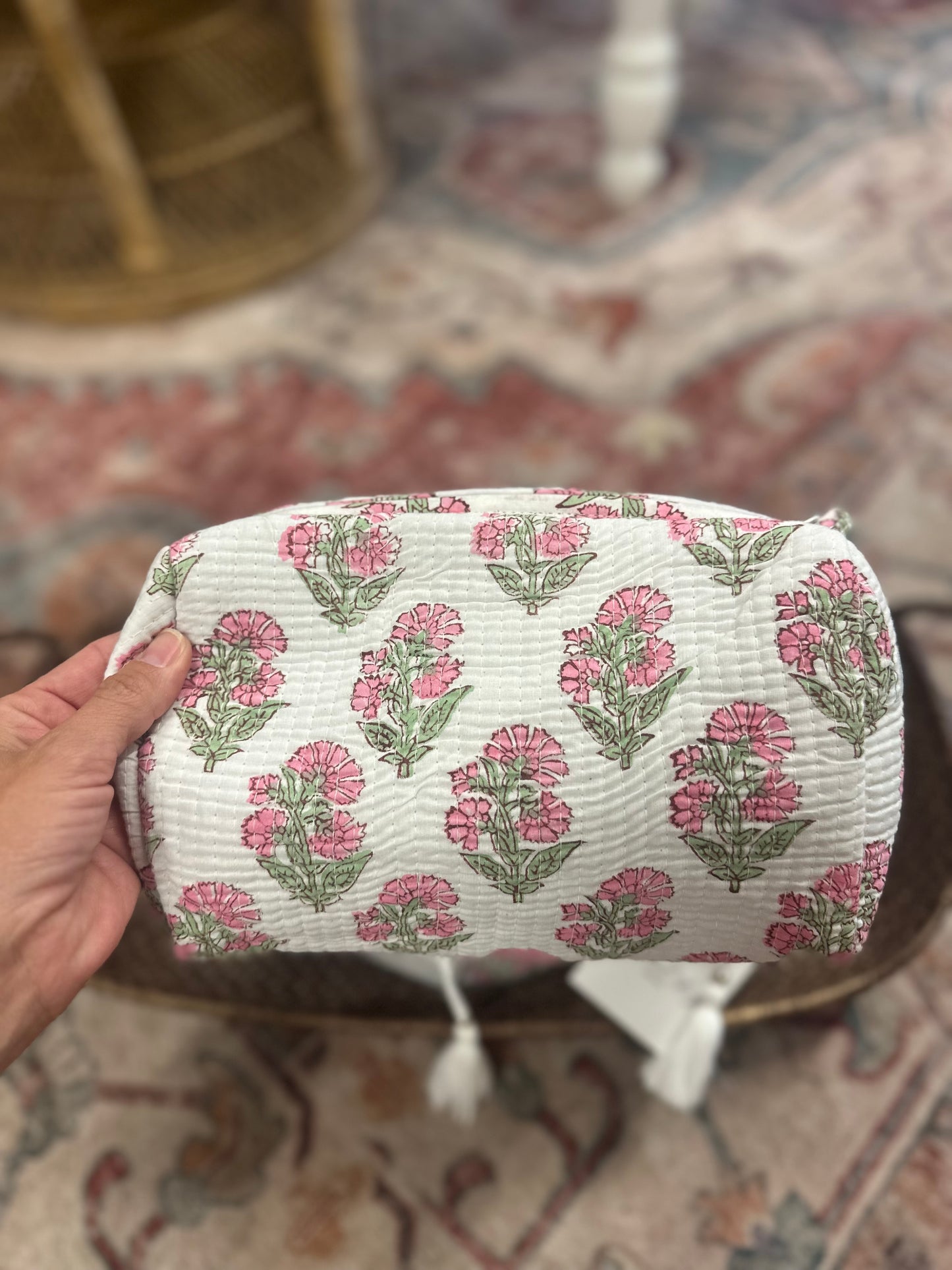 Pink Cosmetic Bag