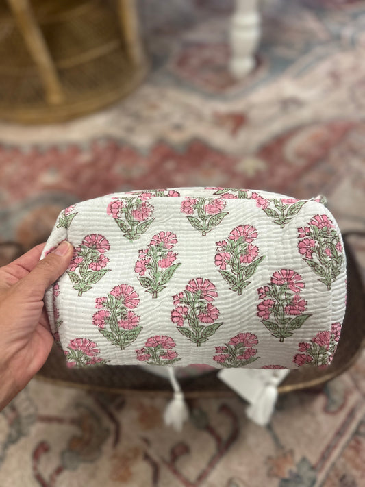 Pink Cosmetic Bag