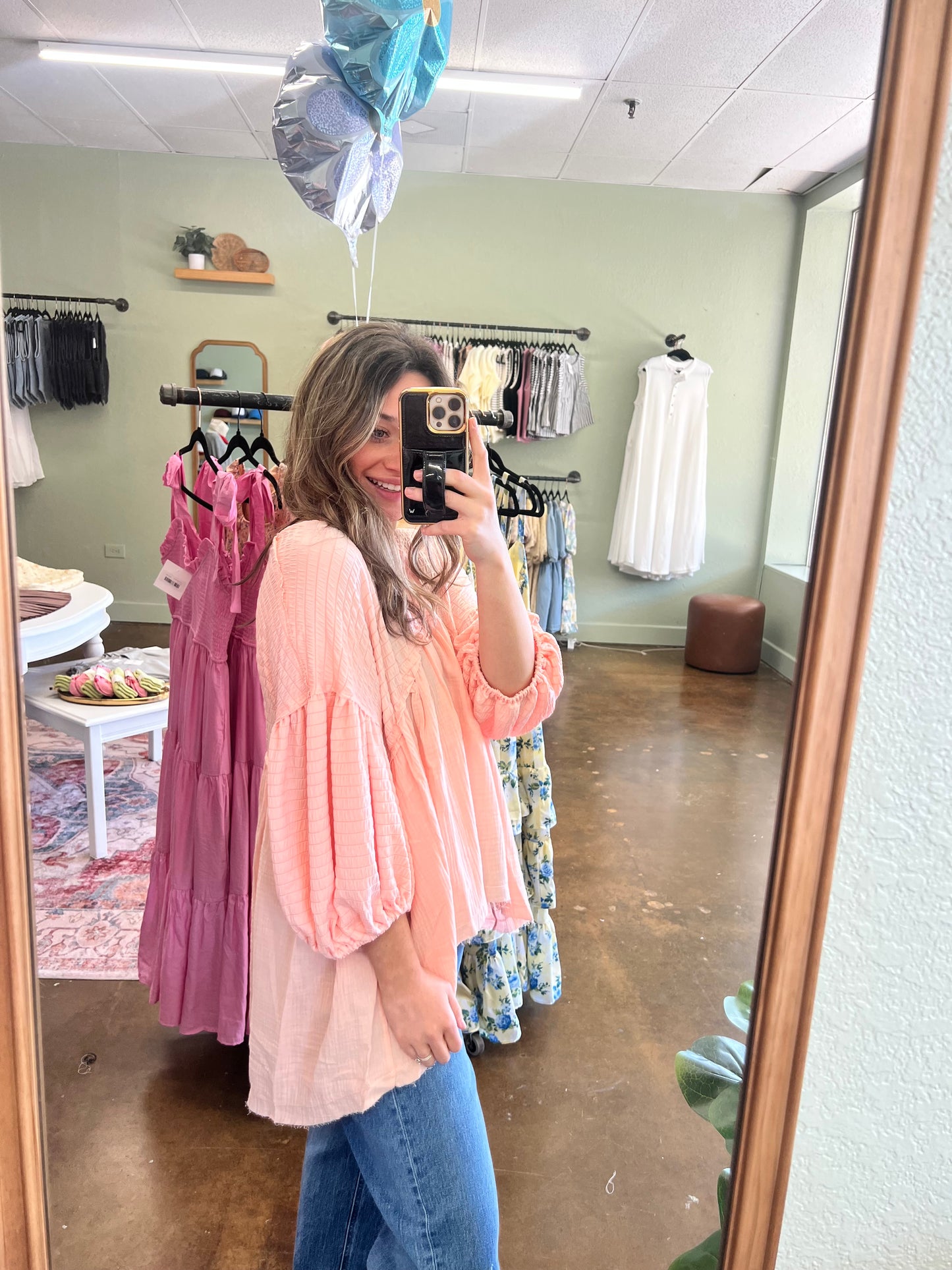 Natalie Top - Peach