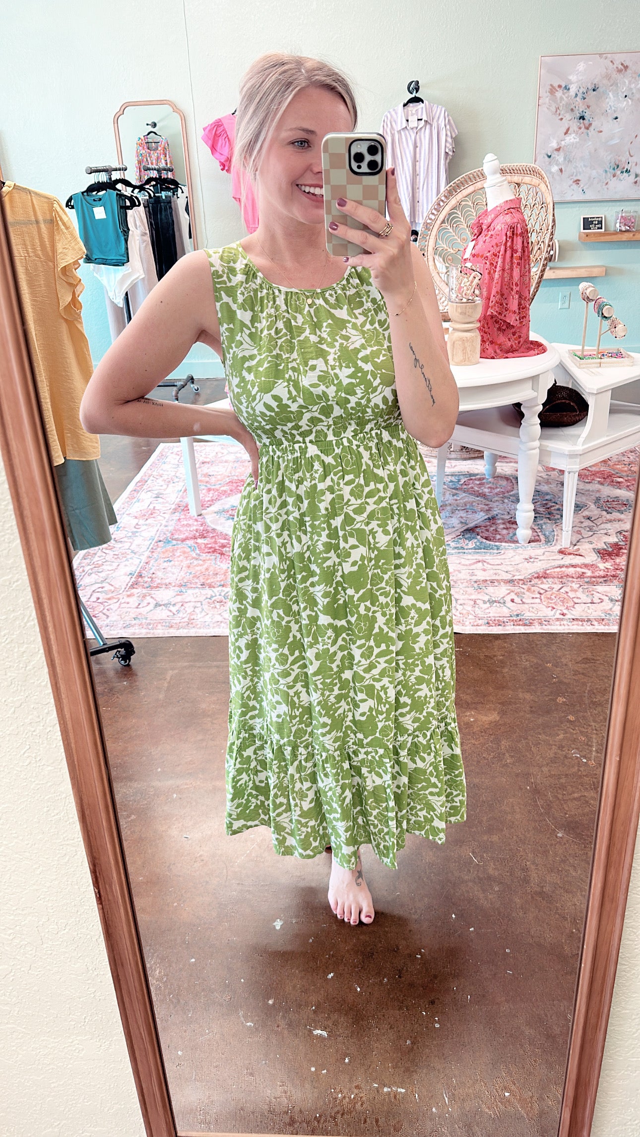 Flirty Floral Midi