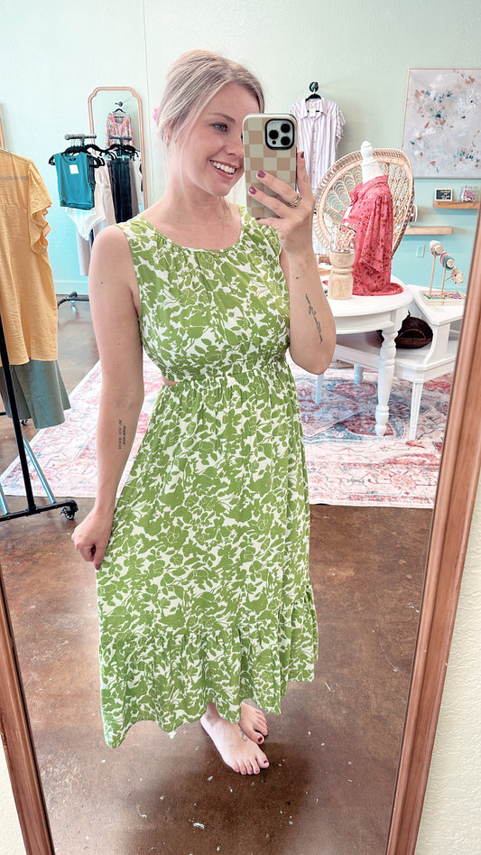 Flirty Floral Midi