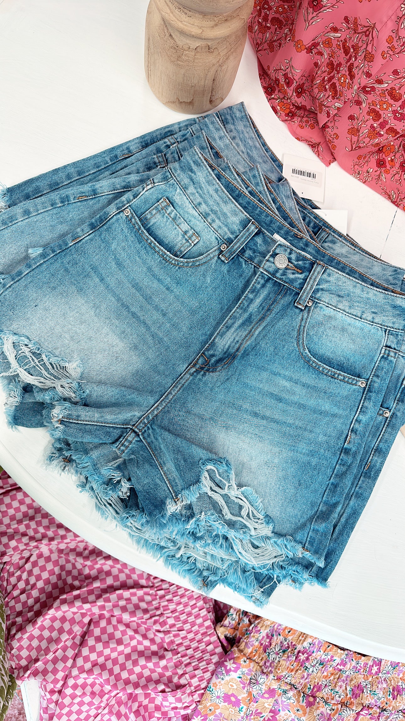Daisy Denim Shorts