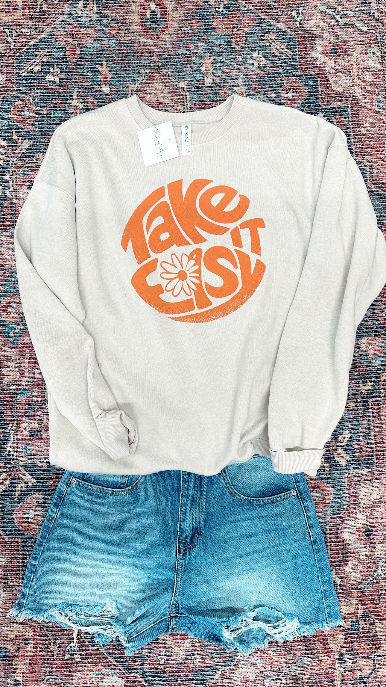 Take it Easy Crewneck