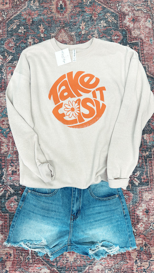 Take it Easy Crewneck