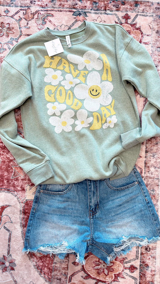 Good Day Crewneck