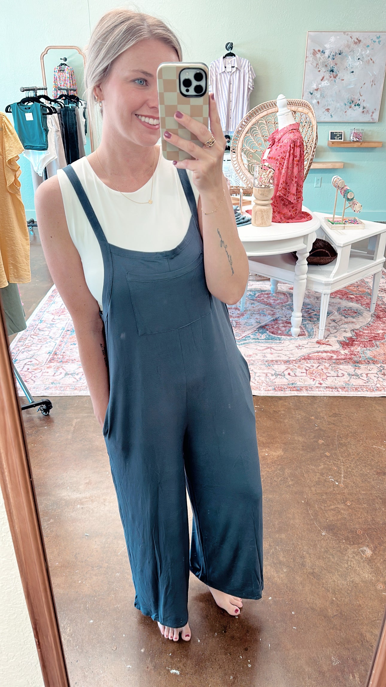 Cool White Tank
