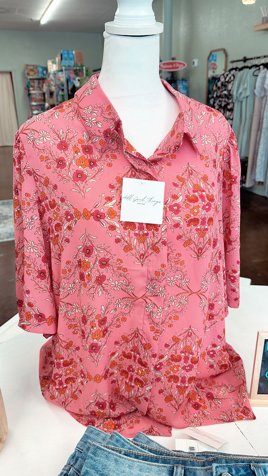 Millie Floral Top