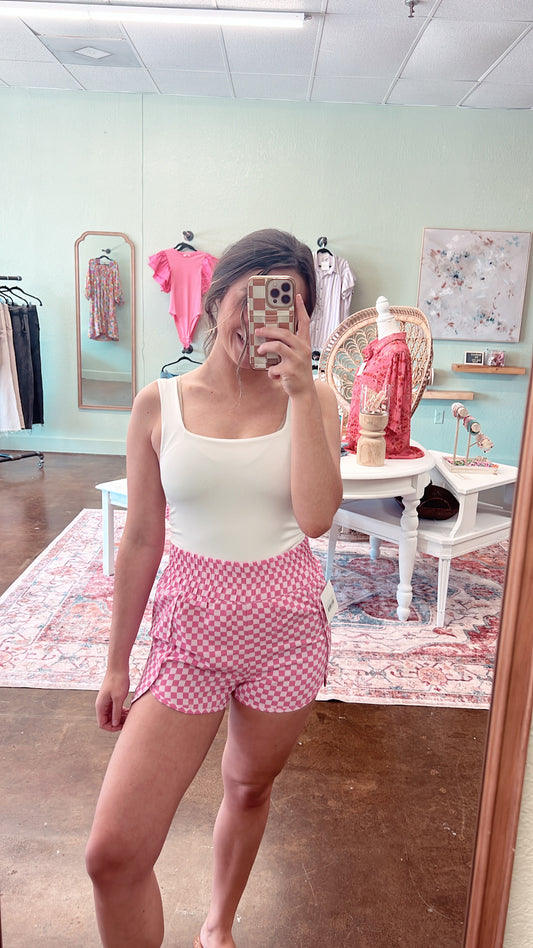 Checkered Shorts
