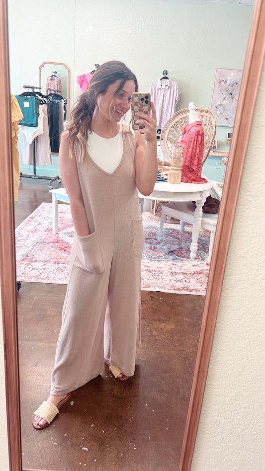 Breezy Oat Jumper
