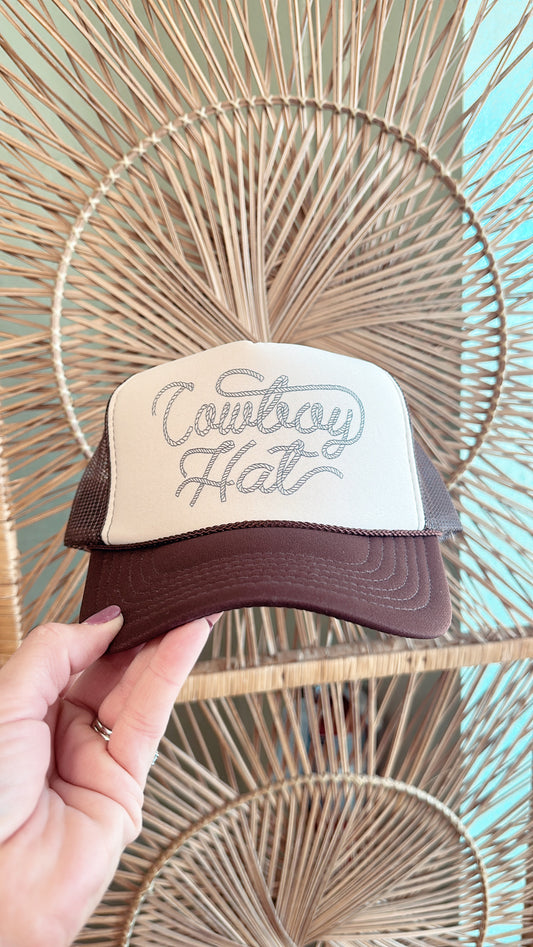 Cowboy Trucker Hat