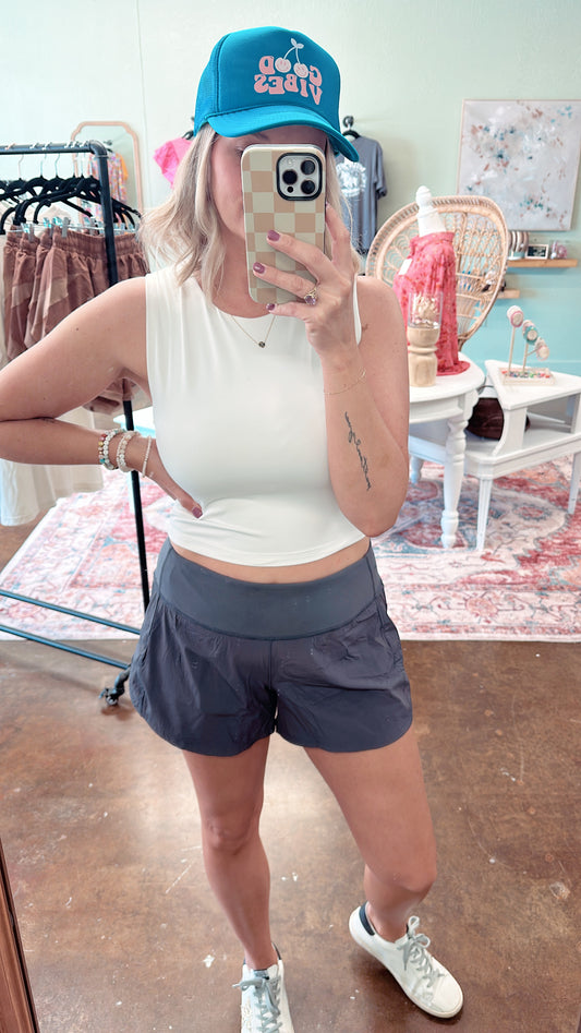 Gray Athletic Shorts