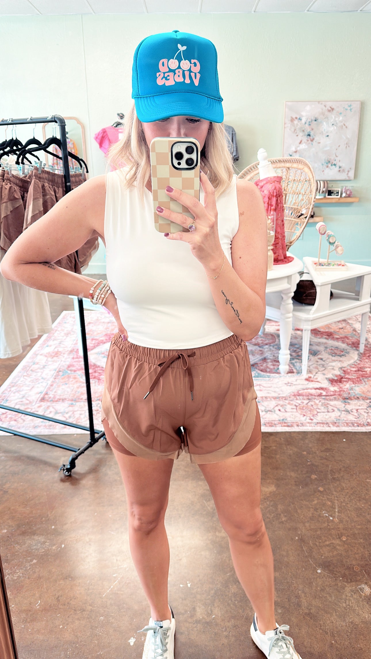 Coffee Athletic Shorts
