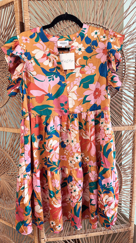 Floral Frill Dress