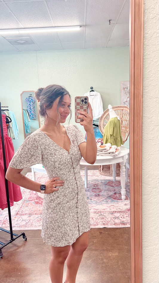 Floral Mini Dress