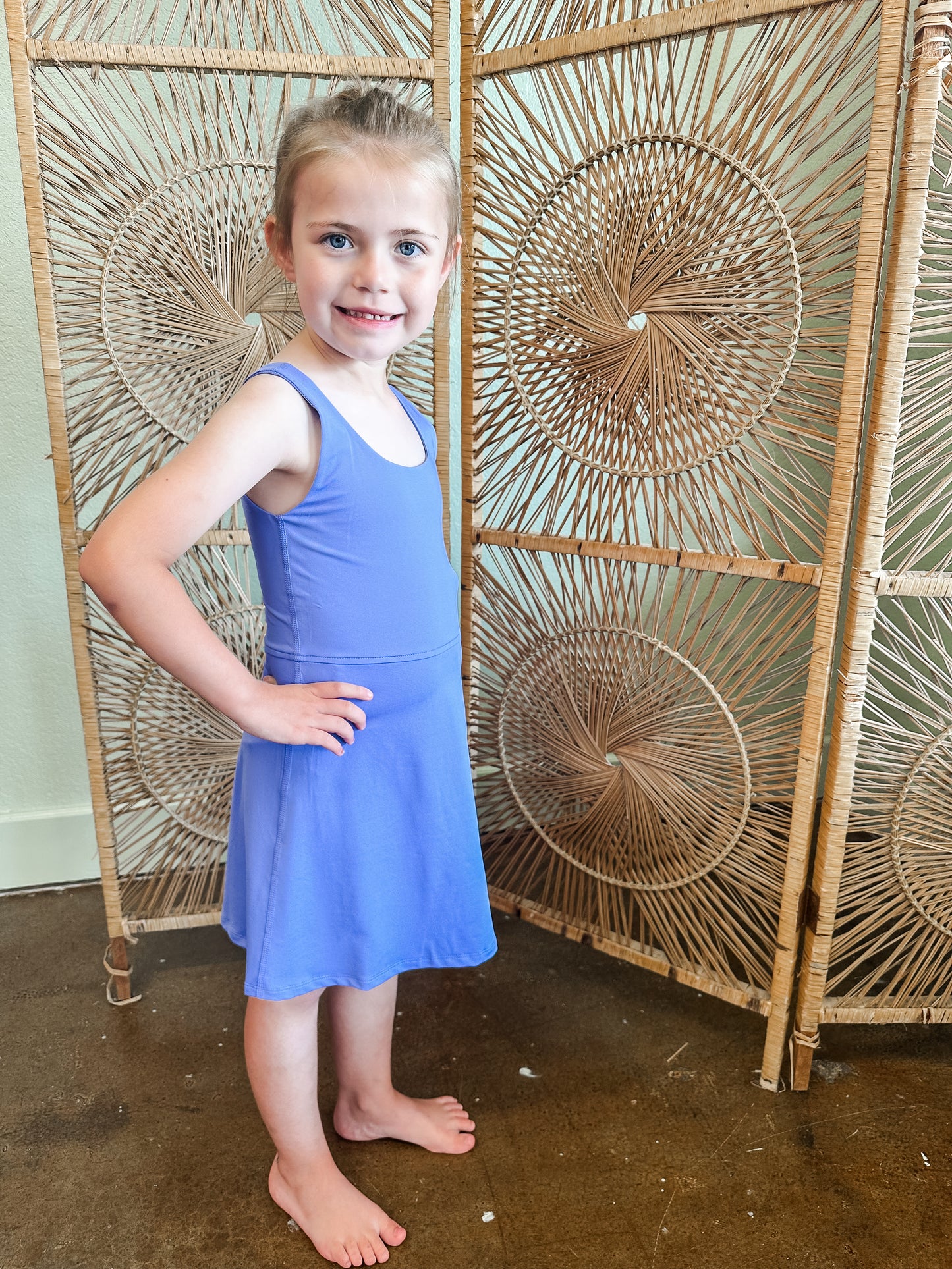 Blue Athletic Dress