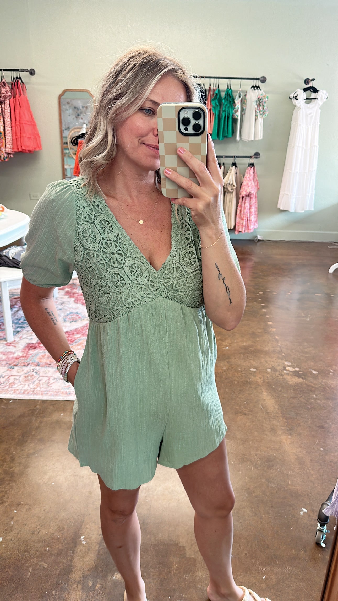 Mint Romper