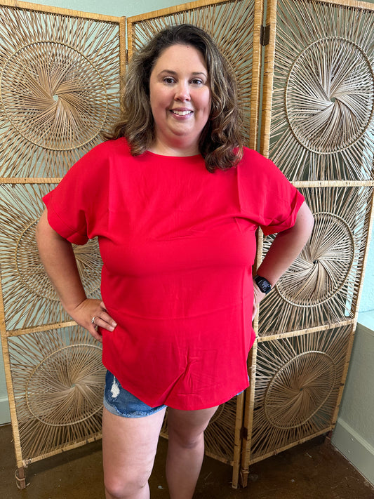 Firecracker Red Top