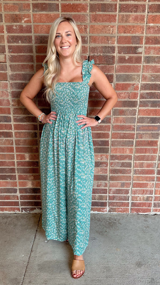 Floral Jumpsuit