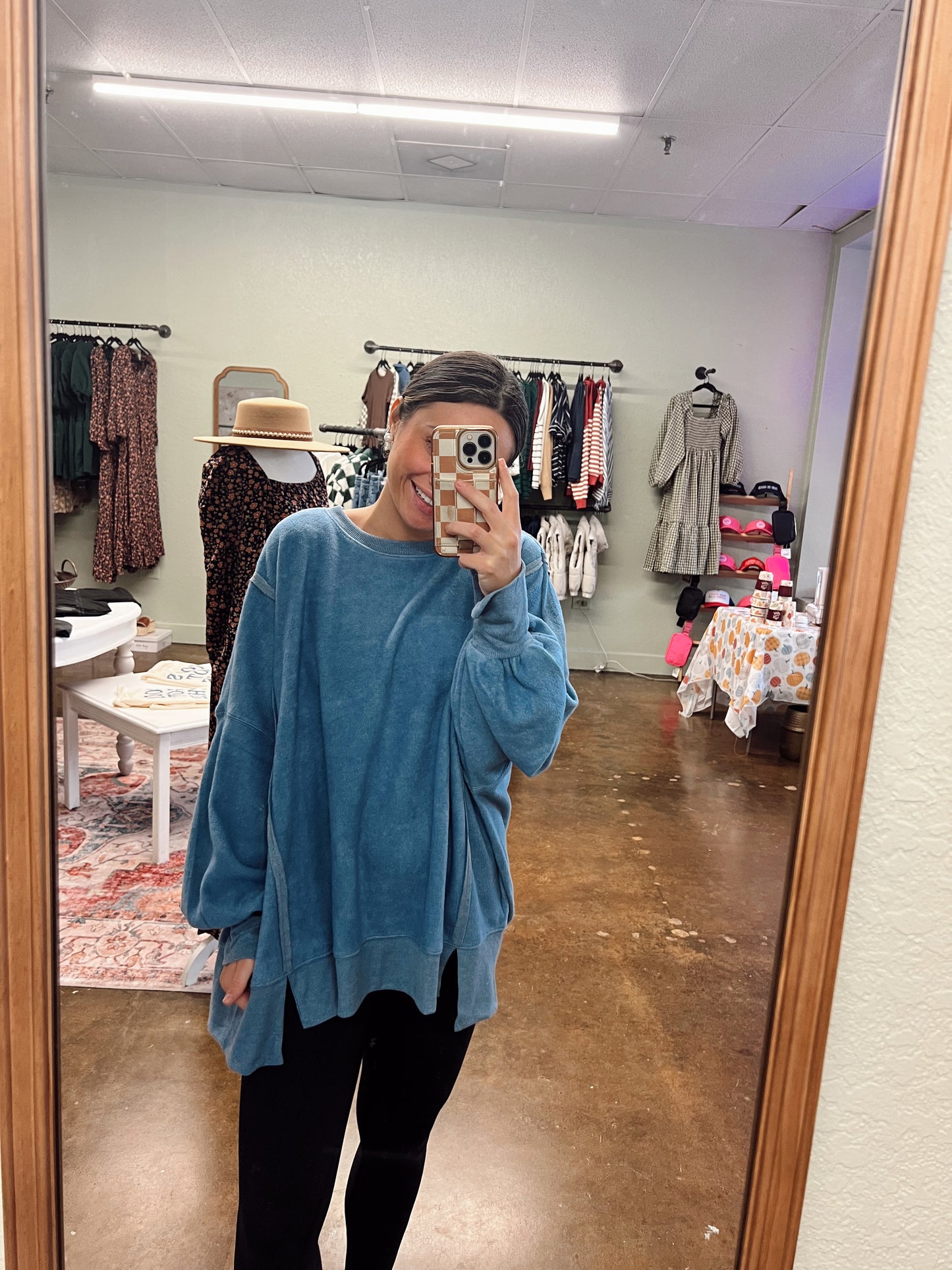 Steel Oversized Crewneck